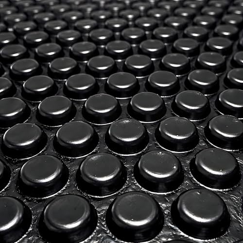 Bâche à Bulle Piscine 4 x 2 m | Épaisseur 300 Microns - Épais et Durable | Bache Bulles Rectangulaire 12 Tailles Disponibles | Noir | Ravigarden (4 x 2 m)
