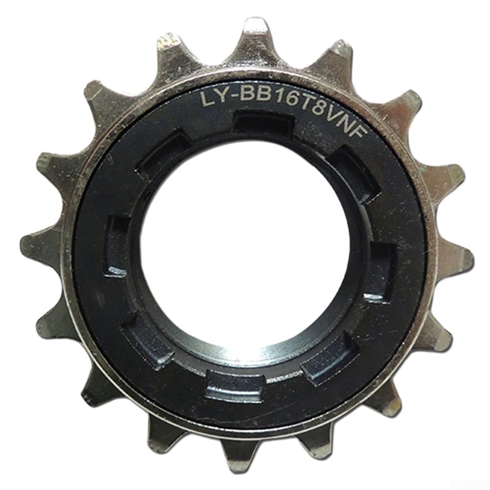 16T Freewheel Cog for Bikes Fixie Bikes Single Speed Bicycles and Ebikes Replacement Part for Rear Wheel Drivetrain