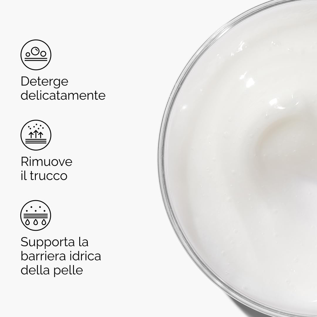 The Ordinary Glycolipid Cream Cleanser 150ml, Detergente cremoso viso glicolipidi, Struccante delicato con agenti glicolipidici di origine vegetale