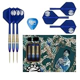 Target Japan Prime Series Zenith G2 Punta in Acciaio Freccette con Kflex, 25G | Set di Freccette al 90% in Tungsteno, Alette e Aste K-Flex N. 2, Punte Nano Swiss Point, Ching Ho Tung Gen 2