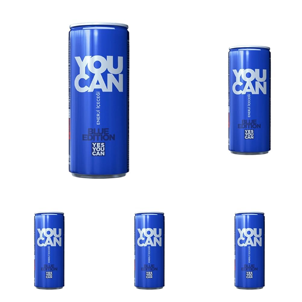 Kristal You Can Mavi Enerji İçeceği 250 ml (5 paketi)