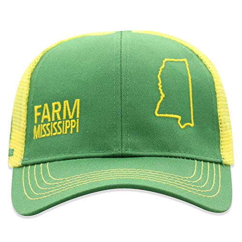 John Deere Boys Baseball Farm State Pride Mesh Back Hat - Toddler Farmer Hat