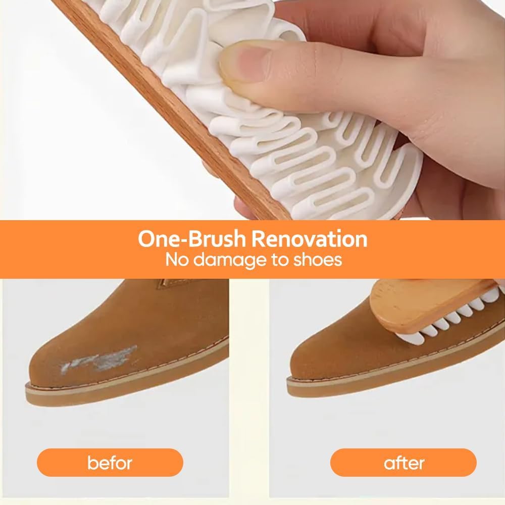 Suede Brush for Shoes Nubuck Brush Suede Eraser Suede Shoe Brush Suede Shoe Cleaner (1-PCS)