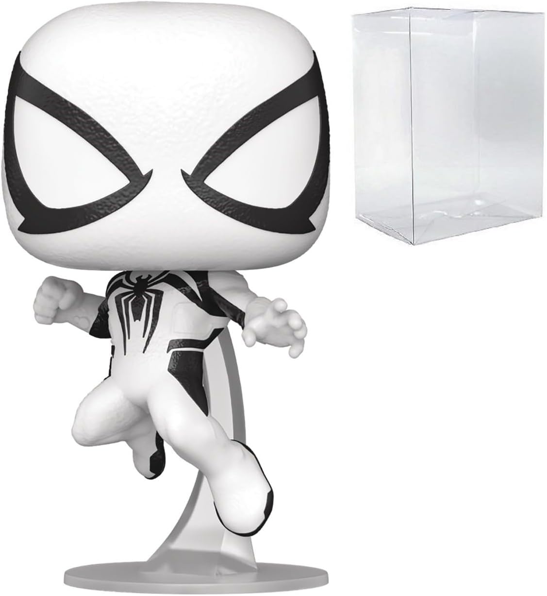 POP Marvel Gamerverse: Spider-Man 2 - Anti-Venom Suit Peter Parker Funko Vinyl Figure (Bundled with Compatible Box Protector Case), Multicolored, 3.75 inches