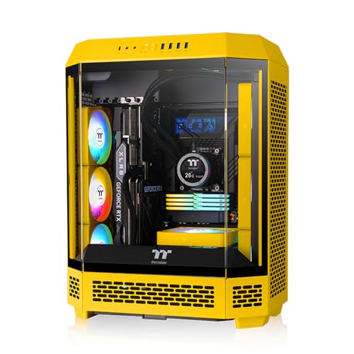Image of Thermaltake CT120 EX ARGB Sync PC Cooling Fan 3 Pack, PWM 500~2000 RPM, 5V Motherboard Sync, 16.8 Million Colors 9 LEDs, MagForce 2.0 Connectors, Hydraulic Bearing, Bumblebee, CL-F215-PL12BB-A