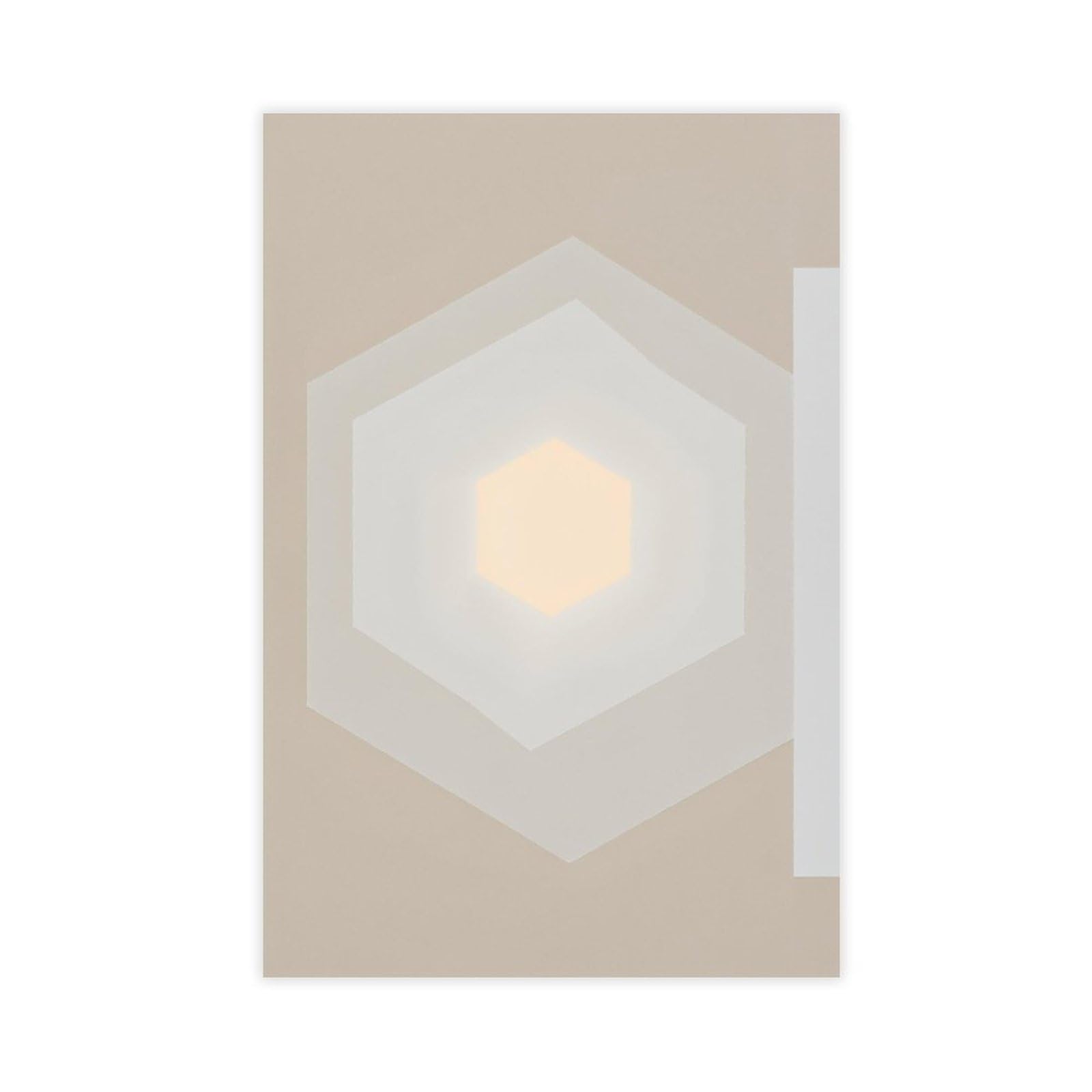 Zguols Beige Abstract And Minimalist Poster 16 Canvas Poster Bedroom Decor Sports Landscape Office Room Decor Gift Unframed Print 24" L X 36" W