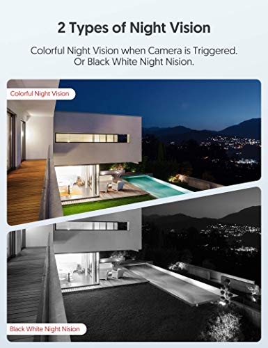 Floodlight Camera, Victure 1080P Outdoor Security Camera, IP65 Waterproof, Auto Night Vision, Motion-Activated Lights and Camera, Two-Way Audio, 2500-Lumen Brightness - Thumbnail 5