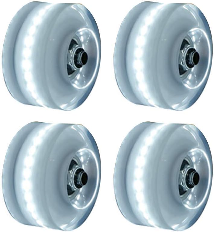 Roller Skate Wheels Light up Wheels Luminous Skateboard Wheels