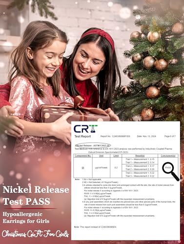 CASSIECA 8 Pairs Hypoallergenic Screw back Earrings for Girls Women 316L Stainless Steel CZ Pearl Heart Flower Turtle Butterfly Stud Earrings Jewelry Gift Women Girl2