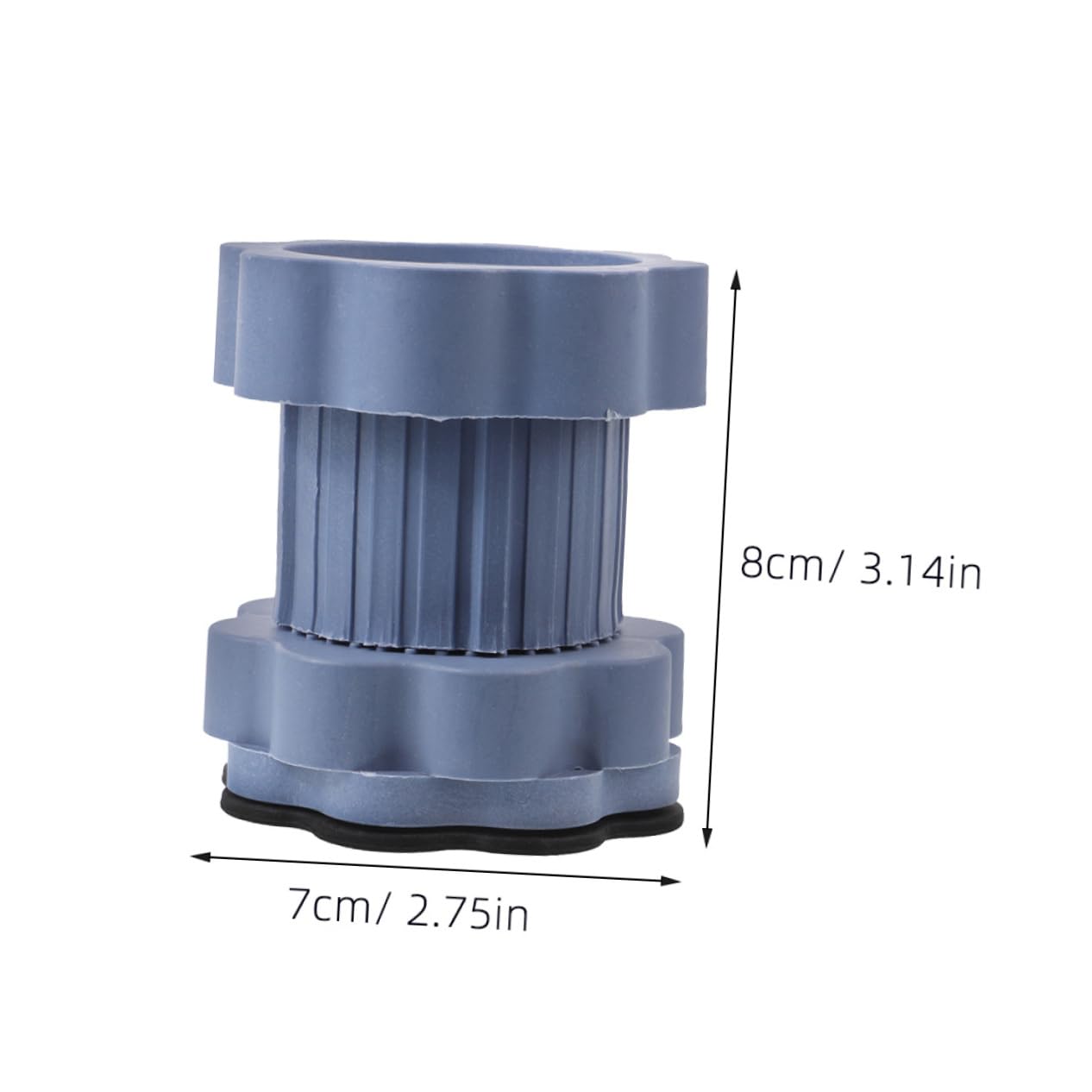 PartyKindom 8 Pezzi Pz Pad Antivibrazione Regolabili e Asciugatrice Base Ammortizzante Antiscivolo Altezza Variabile Supporto Stabilizzatore Riduzione Rumore e Materiale Resistente e Facile da