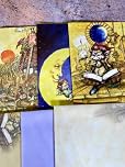 Vintage Anthony Fisher Pixie Cards | Set of 12 | Whimsical Fairy Tale Art | Blank Cards 16x11cm with Envelopes | Unique Fantasy Gift