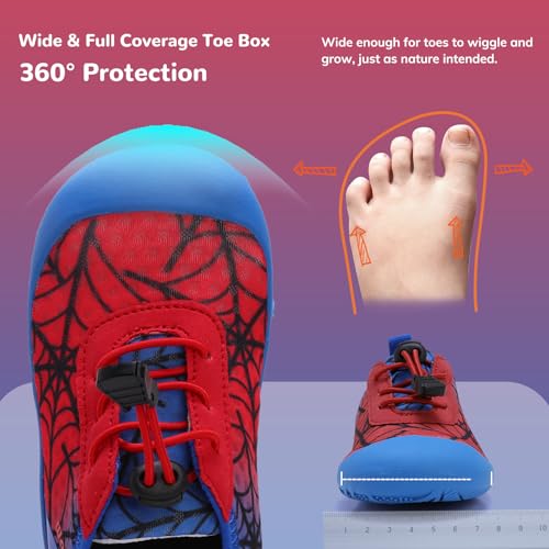WateLves Wide Toddler Water Shoes Kids Barefoot Athletic Sneakers Girls Boys Quick Dry Aqua Socks for Beach Hiking Swim Kayak Sport Accessories, Camping Essentials2