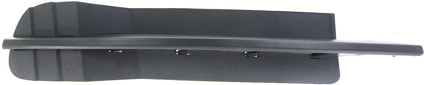 DAT AUTO PARTS Front Right Passenger Side Bumper Insert Fog Light Hole Cover Grille Molding Trim Replacement For 2010 2011 2012 Chevrolet Malibu LS Black Textured Plastic GM1039137 20861566