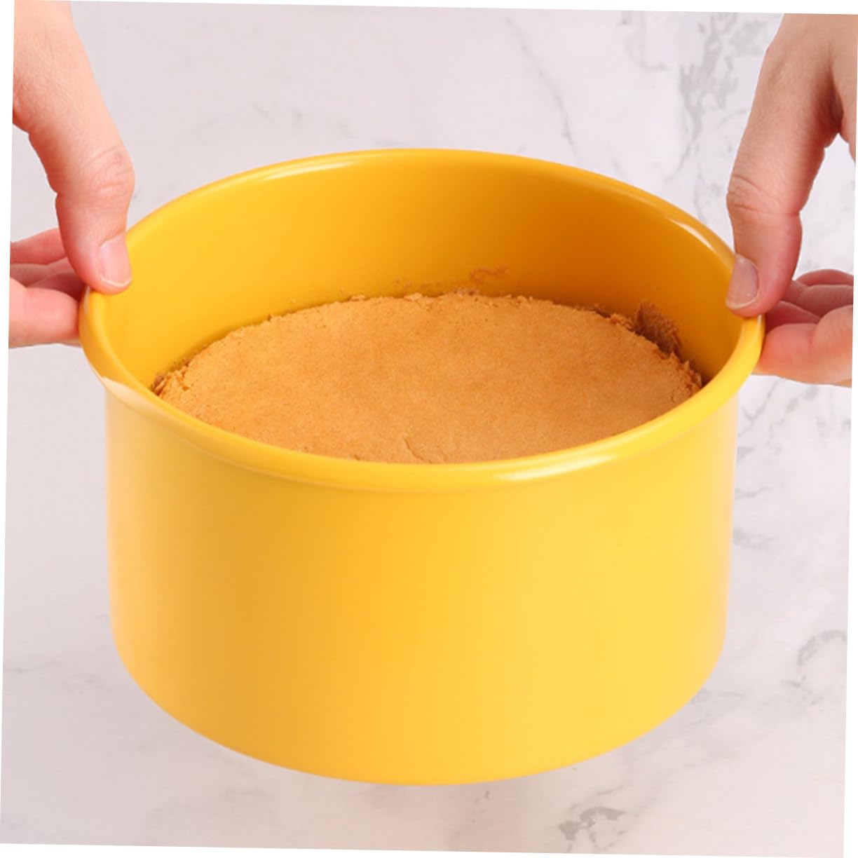 BESTYASH Molde para Tarta Antiadherente Molde Desmontable para Hornear Bandeja Redonda para Hornear Pasteles para Cocina y Celebraciones Útil