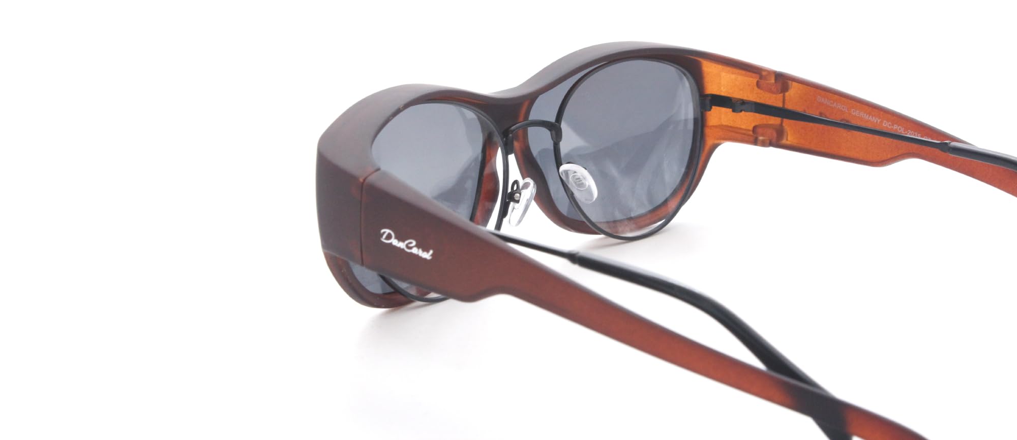 DanCarol DC-POL-2035-C7-B Die Überbrille, ideal für Brillenträger -mit Polarisierte Gläser