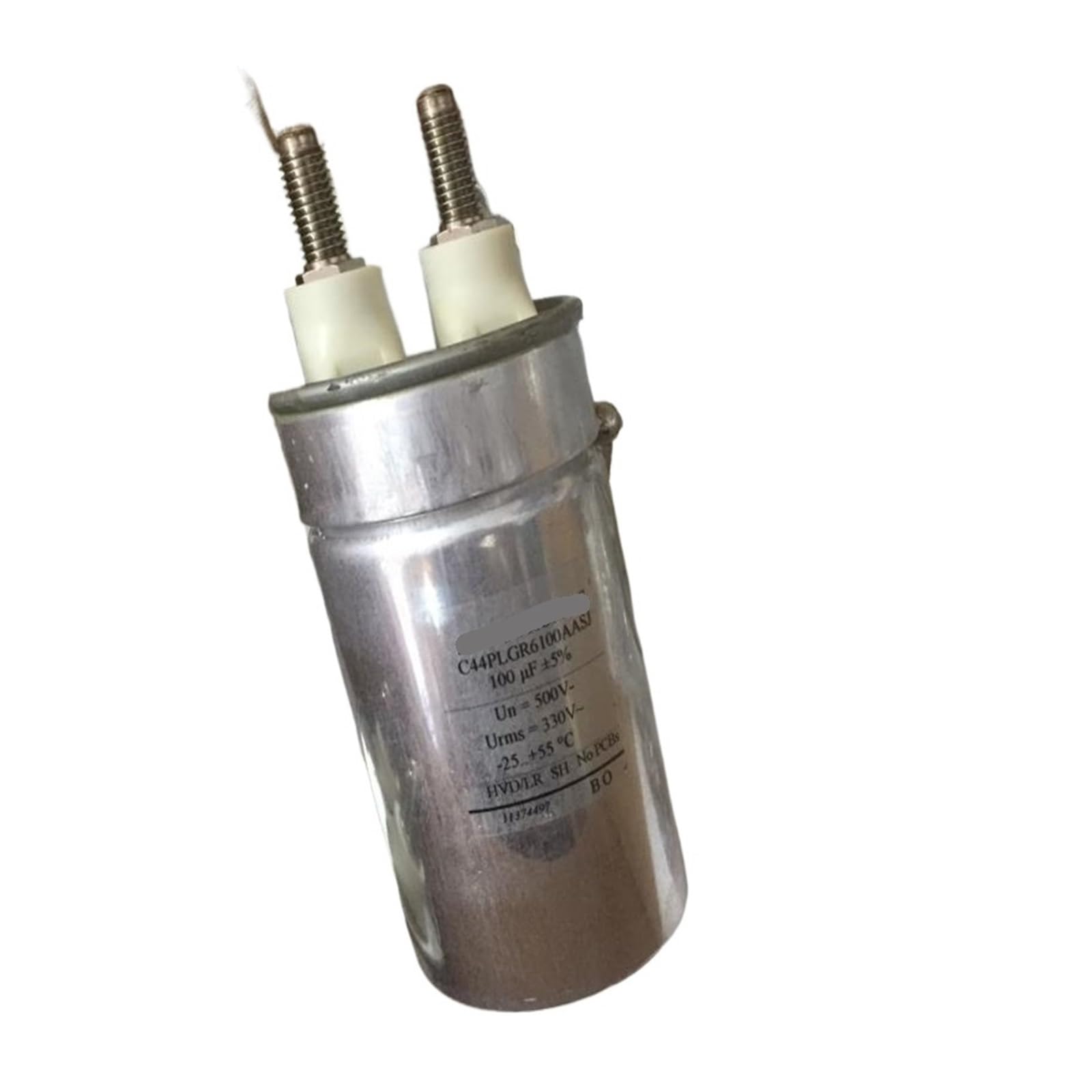 KSZHZYMGX C44PLGR6100AASJ 330V AC 500V 100uF 5% 70x120MM Power Film Capacitors