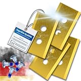 G greengrass tools Lame in Titanio Compatibile con MAMMOTION LUBA e Compatibile con YUKA Lame di Ricambio - LongLife - Doppio Foro - infrangibili [Testate DIN EN 50636], Pezzo:24, Colore:Titan