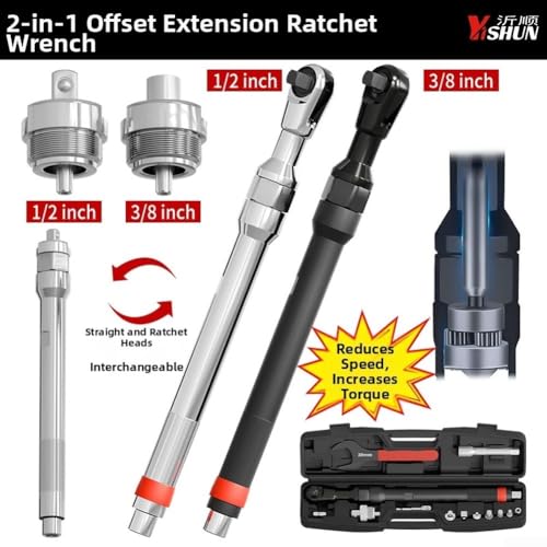 Clé à angle droit pour débloquer les écrous de machine rotative - 4