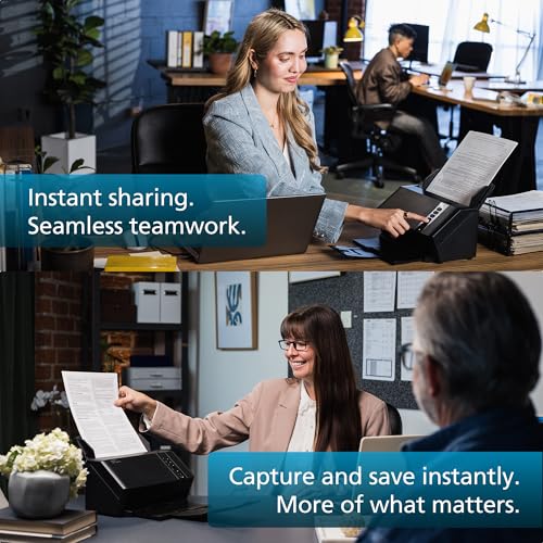 Image of RICOH SP-2240N Easy-to-Use Compact Color Duplex Document Scanner with Automatic Document Feeder (ADF) and Twain Driver
