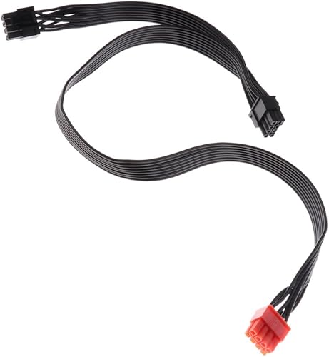Sharplace StA ck CPU 8-pol  Stecker auf 8-pol  6 2  PCI-Express Netzteil Stecker Strom Adapterkabel Grafikkarte PCI-e VerlA ngerungskabel