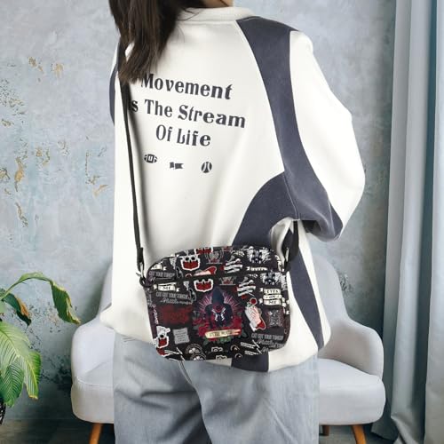 WCGXKO Dark Romance Crossbody Bag Spicy Bookish Book Inspired Gift Smut Reader Gift 6