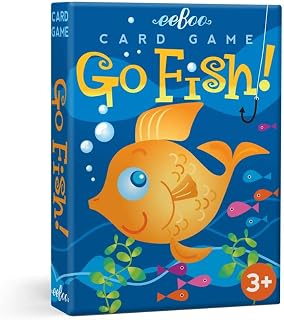 eeBoo: Color Go Fish Playing Card Game, Cards are Durable and Easy to Use, Instructions Included, Educational and Fun Learning, For Ages 3 and up