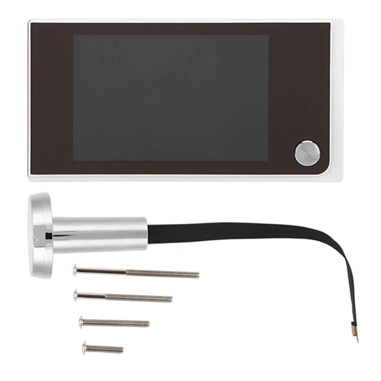 Ligent Sicurezza, Controllo Presenze, Ferramenta e Serratura.5 Lcd Digitale Spioncino da 120 Gradi Visualizzatore Fotografico Elettronico Cat Eye