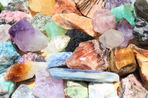 Gemme di Artigiani Misti sfusi da 1000 carati Cristallo Naturale Grezzo Grezzo Decorazione della Stanza
