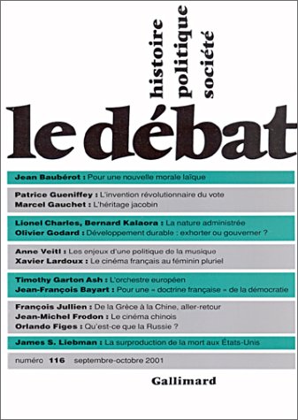 Le Débat, numéro 116