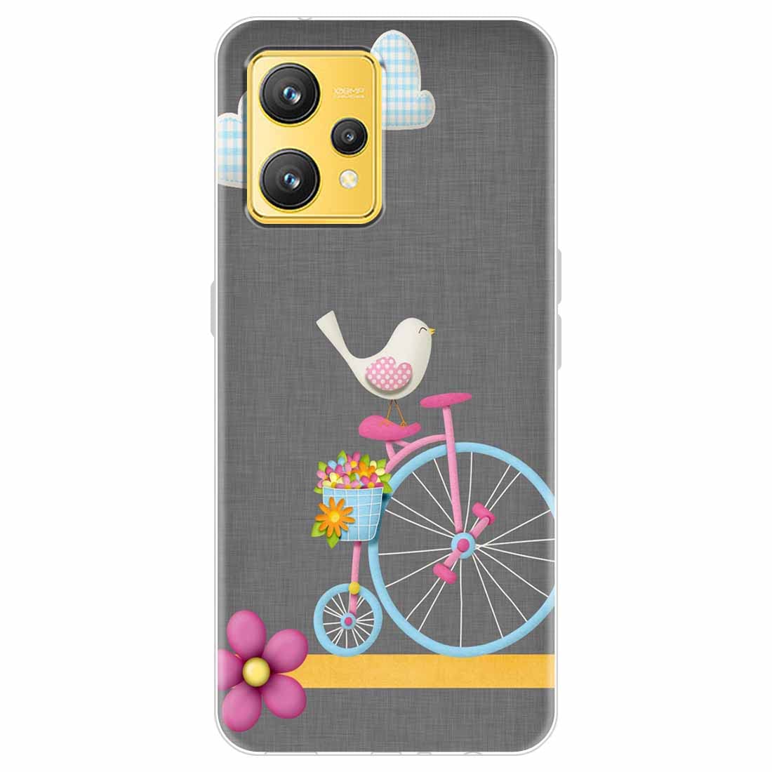 Fashionury Silicone Cover Case for Realme 9 Designer Flexible-Soft Back Case Cover for Realme 9 4G D0648,Multi Coloured (B09XK6MH3H) Amazon Price History, Amazon Price Tracker