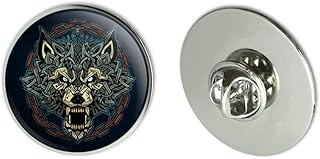 Fenrir Fierce Snarling Wolf In Chains Norse Mythology Metal 1.1