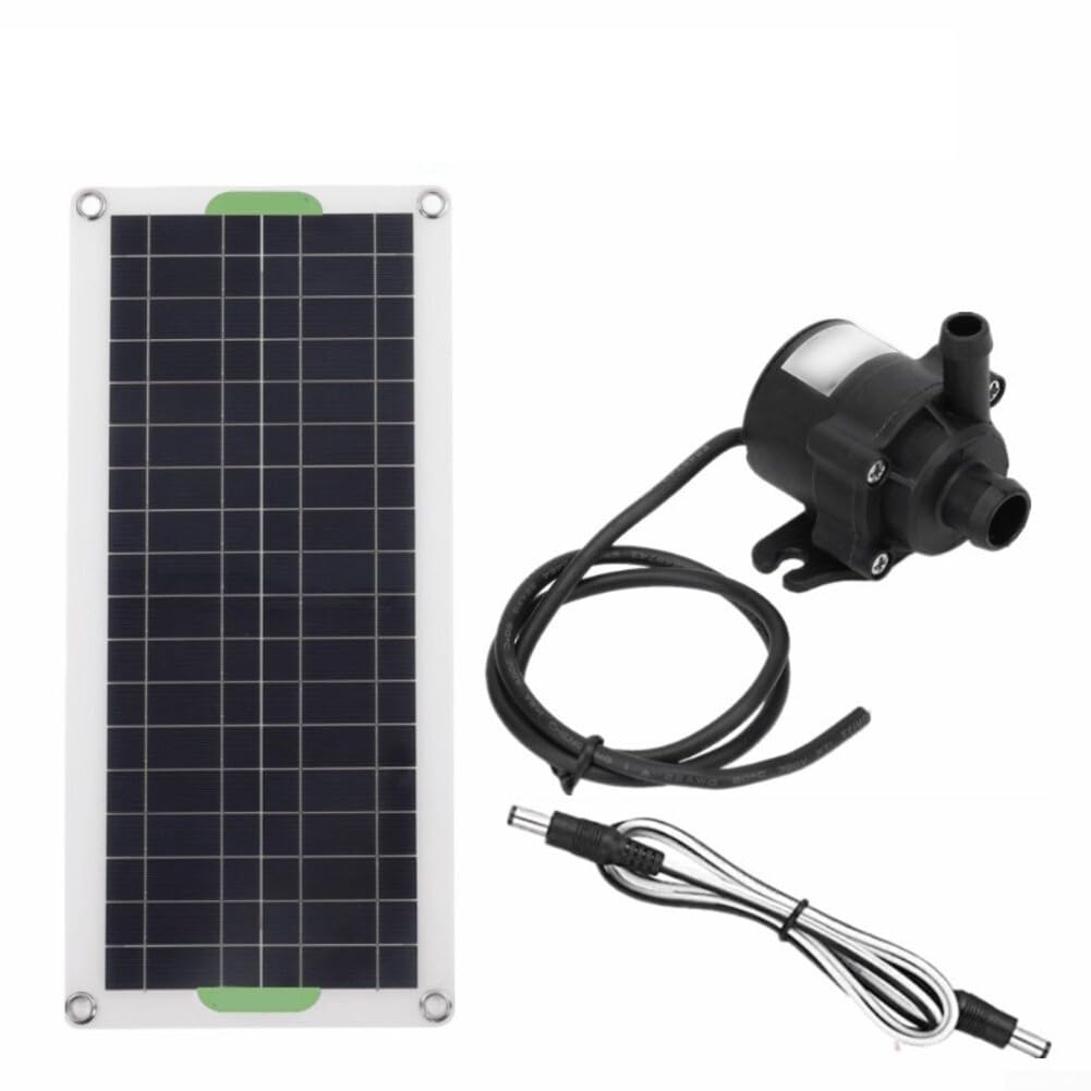 Kit pompa solare da 50 W, senza spazzole, per fontana di laghetto