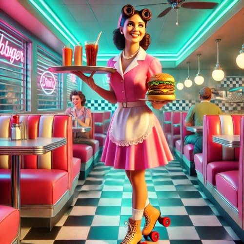 DiiliHiiri Poster Hot Dog - Hot Dog - Hot Dog - 30 x 20 cm - Poster Retro Vintage | Blechschild im amerikanischen Stil 50's Pub | Bar oder Café und Restaurant (2635-300)