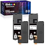 E-Z Ink (TM) Compatible Toner Cartridge Replacement for Dell E525W E525 525w to use with E525w Wireless Color Printer for 593-BBJX (Black, 2 Pack)