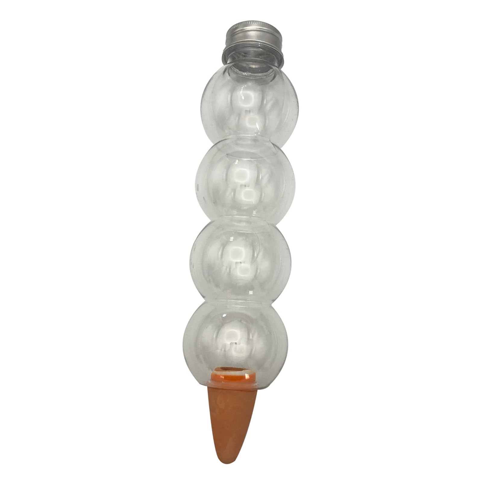 XuQiZZpp Clay Tip Auto Watering Planter Device 520ml Capacity Clear Bottle Elongated Gourd Plant Water Feeder For Vacation Care