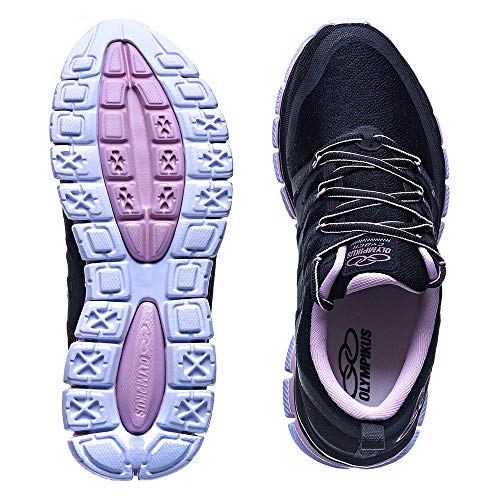 Tênis Olympikus Cyber 43392352 Feminino - Preto e Rosa 35