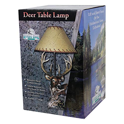 Rivers Edge Products Designer Deer Table Lamp #TOP29