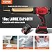 VEVOR Cordless Caulking Gun 10oz/300ml, 20V Electric Caulking Gun with 4 Adjustable Speeds, Anti-Drip Battery Powered Adhesive Caulk Gun & 2.0AH Battery, Fast Charger, LED Light for Filling, Sealing
