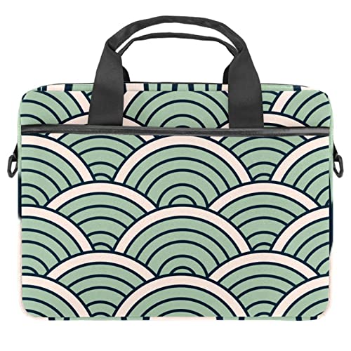 Housse ordinateur 13 pouces avec bandoulière et sacoche PC portable 14