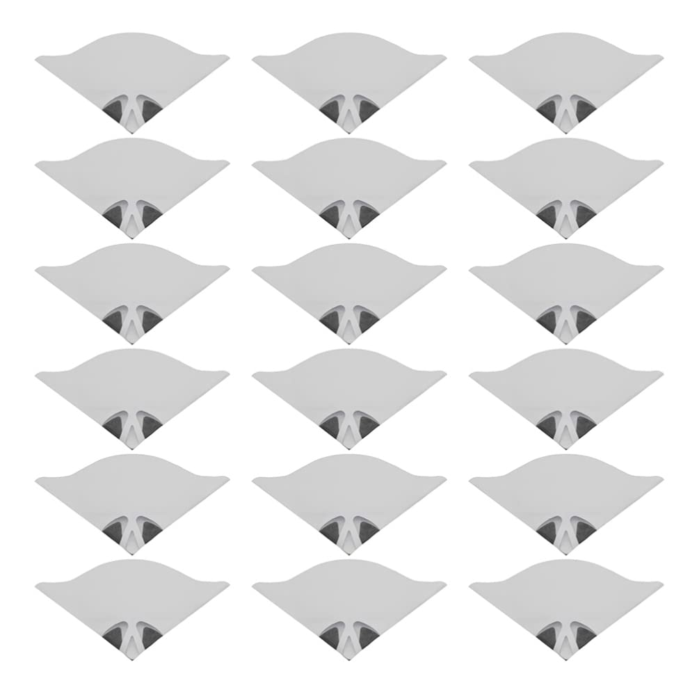 100pcs Paint Filter Paper Nylon Mesh Filter Paper Funnel Painting Filter Paper Nylon Mesh Paint Filter Mesh Paper Strainers Filter Paper for Oil Paint Paper Strainers for Oil Paint