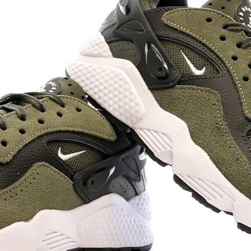 Nike Nike Air Huarache Runner Men's Shoes (DZ3306-300, Cargo Khaki/Medium Olive) Size 12