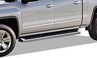 Vista 17 de APS iBoard - Estribos para puerta de modelos para Chevrolet/Gmc, Colorado/Canyon, Crew Cab de 4 puertas, Aluminio negro