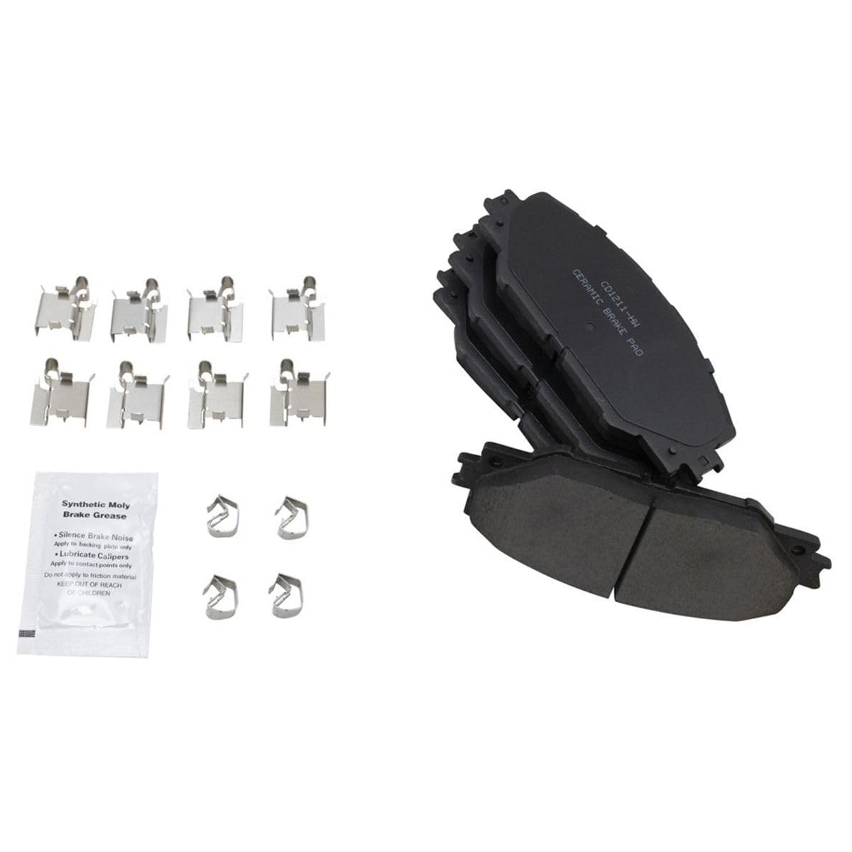 Amazon.com: RKYJLVG Disc Brake Rotor And Pad Set Kit Front Rear 