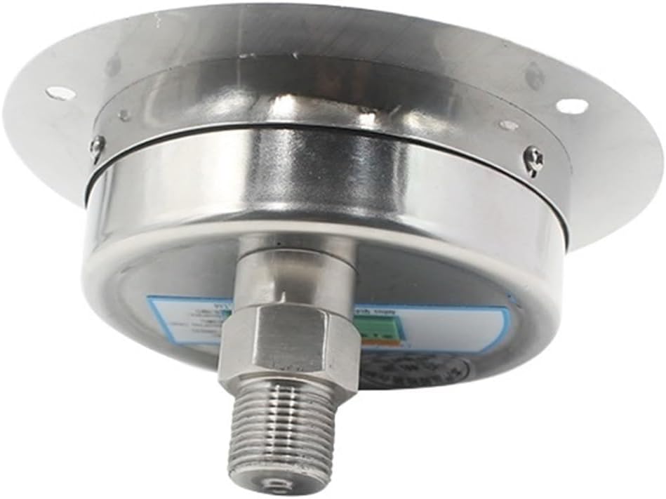 M20-1.5 Pressure Gauge 100mm SS304 Oil Fuel Water Pressure Gauge Electric Contact Hydraulic Pressure Gauge 200bar 400bar Pressure Gauge(0-10Mpa)