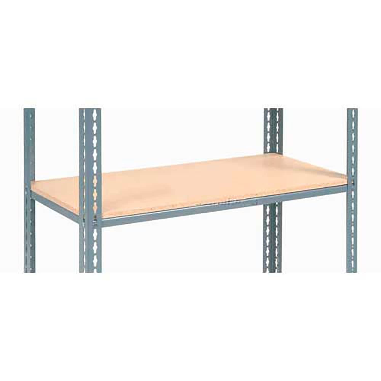 Global Industrial Additional Shelf Level Boltless Wood Deck 48
