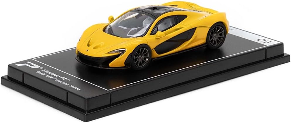 1:64 Scale McLaren P1 Volcano Yellow Hypercar League Collection No.3