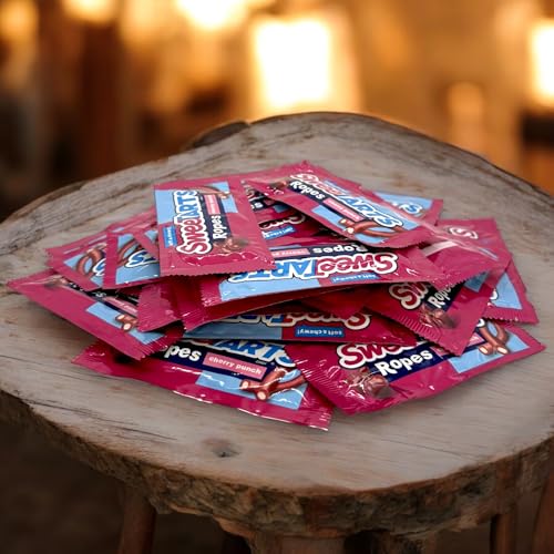 Mini Sweet Tart Ropes -1.5 lbs Individually Wrapped Soft Candy, Chewy Sweet Tart for a Delicious Snack - Perfect for Parties, Events, and Everyday Enjoyment(24 oz) - Thumbnail 3