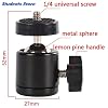 Kyrotech 360 Döner Mafsallı Vida Adaptörü, 1/4 Bağlantı Uyumlu Tripod ve Monopod Aksesuarı, Kamera, Akıllı Telefon, GoPro, Mikrofon, LED Işık, Video Monitör ile Uyumlu Montaj Parçası
