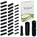 Yuauy (Total 30 PCS) 10 PCs 5mm Black Alloy Road Mountain Bicycle Bike Brake Cable Tips Caps End Crimp + 10 PCs 4mm Shift Derailleur Cable Tips End + 10 PCs Cable End Crimps