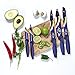The Sports Vault NFL Baltimore Ravens 5-Piece Kitchen Knife Set